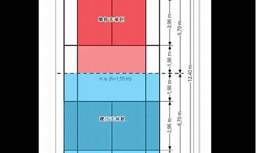 羽毛球单打界限图解详解_羽毛球单打界限图解详解视频