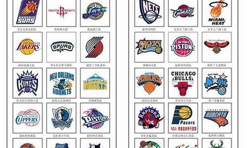 nba各个球队队徽_nba各球队名称和队徽一览表